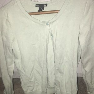 mint cardigan sweater